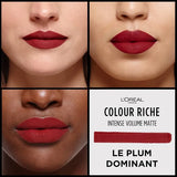 L'Oréal Paris Colour Riche Intense Volume Matte Lipstick - 213 Le Plum Dominant