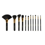 BH Cosmetics Black Dot - 11 Pieces Brush Set