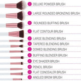 BH Cosmetics Crystal Quartz - 12 Pieces Brush Set