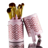 BH Cosmetics Pink Perfection Dark - 10 Pieces Brush Set