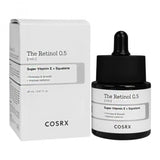 COSRX The Retinol 0.5 Super Vitamin E and Squalane Oil - 20ml