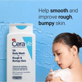 CeraVe SA Body Wash for Rough and Bumpy Skin - 296ml