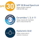 CeraVe Ultra-Light Face Moisturizer with Sunscreen SPF 30 for Daily Use for Normal to Oily Skin - 50ml