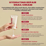 K-Secret Seoul 1988 Cream: Snail Mucin 93% + Rice - 100ml