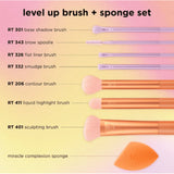 Real Techniques Level up Brush and Sponge Set