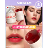 SHEGLAM Jelly-Licious Hydrating Lip and Blush Tint - Coucou
