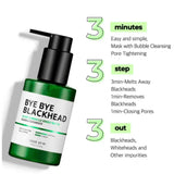 Some By Mi Bye Bye Blackhead 30 Days Miracle Green Tea Tox Bubble Cleanser - 120g