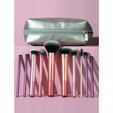 Real Techniques Best-Selling Blends Kit - 10 Piece Set With Luxury Beauty Bag