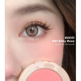 Gucci Blush De Beaute Cheeks And Eyes Luminous Matte Powder - 01 Silky Rose