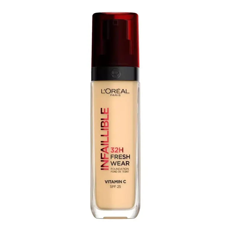 LOreal Paris Infallible 32H Freshwear Liquid Foundation 30ml - 110 Cool Rose