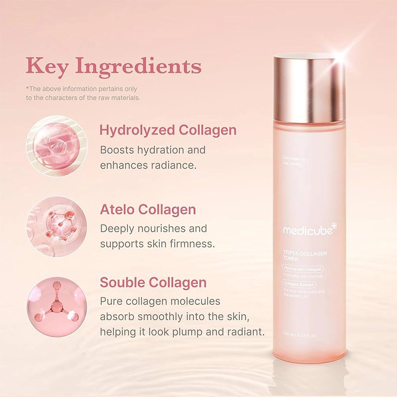 Medicube Triple Collagen Toner - 140ml