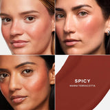 Saie Dew Blush Liquid Cheek Flush 12ml - Spicy