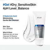 Anua Hyaluronic Acid 8 Plus Pantehnol Hydrating Gentle Foaming Cleanser - 150ml