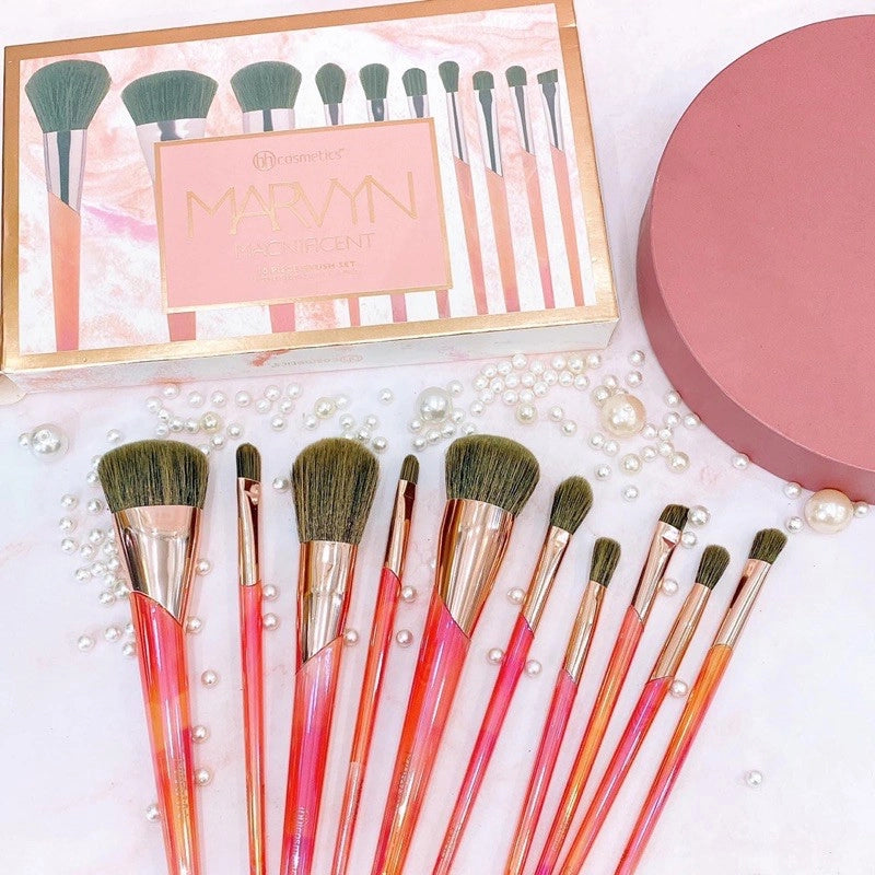 BH Cosmetics Marvyn Macnificent - 10 Pieces Brush Set