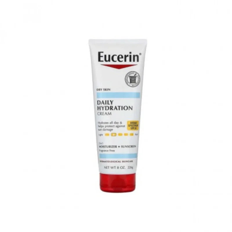Eucerin Daily Moisturizing Cream with SPF 30 for Dry Skin - 78g