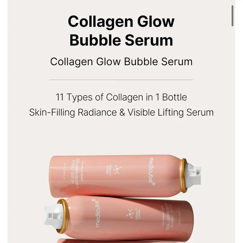 Medicube Collagen Glow Bubble Serum - 100ml