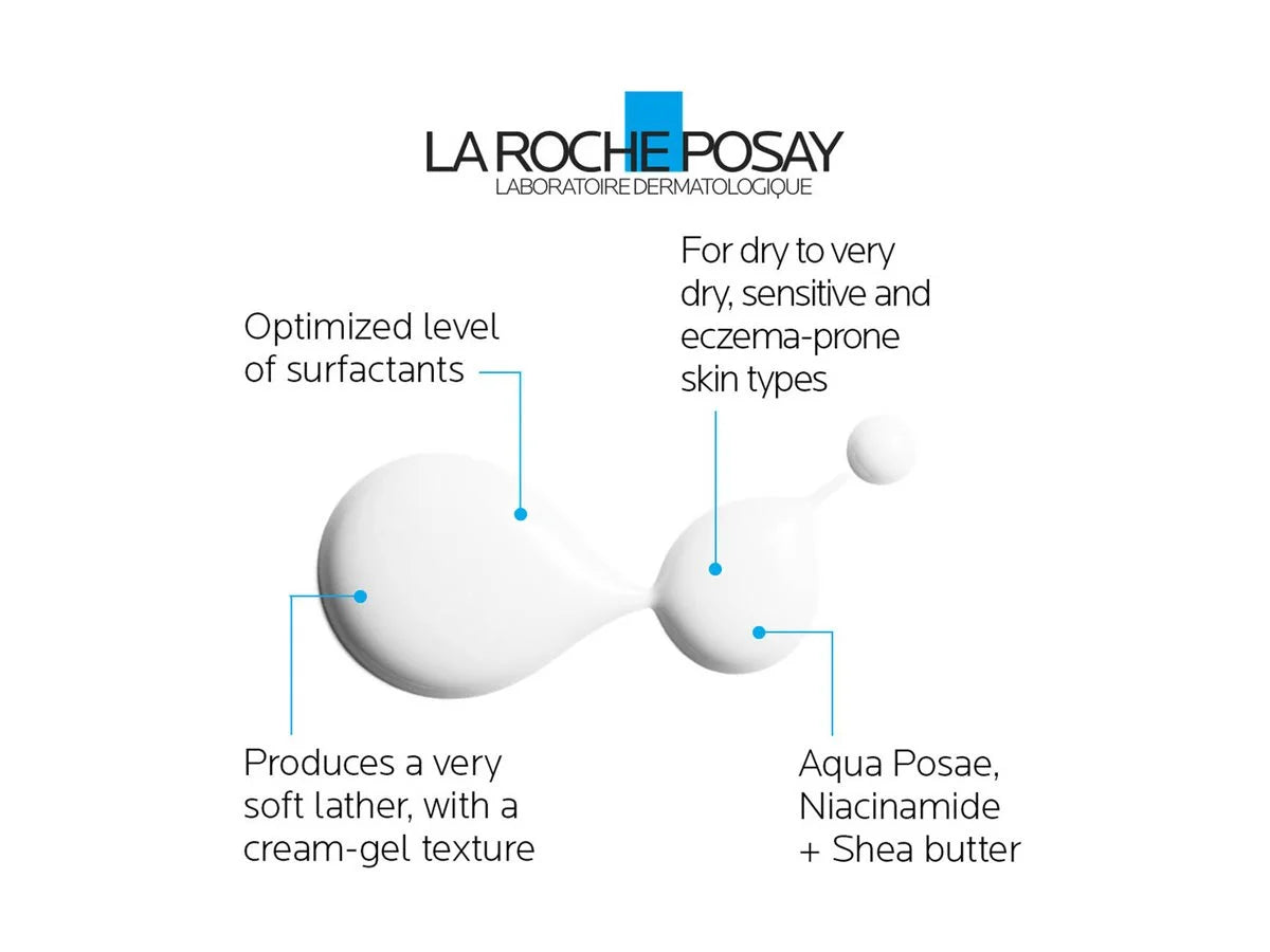 La Roche-Posay Lipikar Cleansing Body Cream Gel Anti Irritation - 200ml