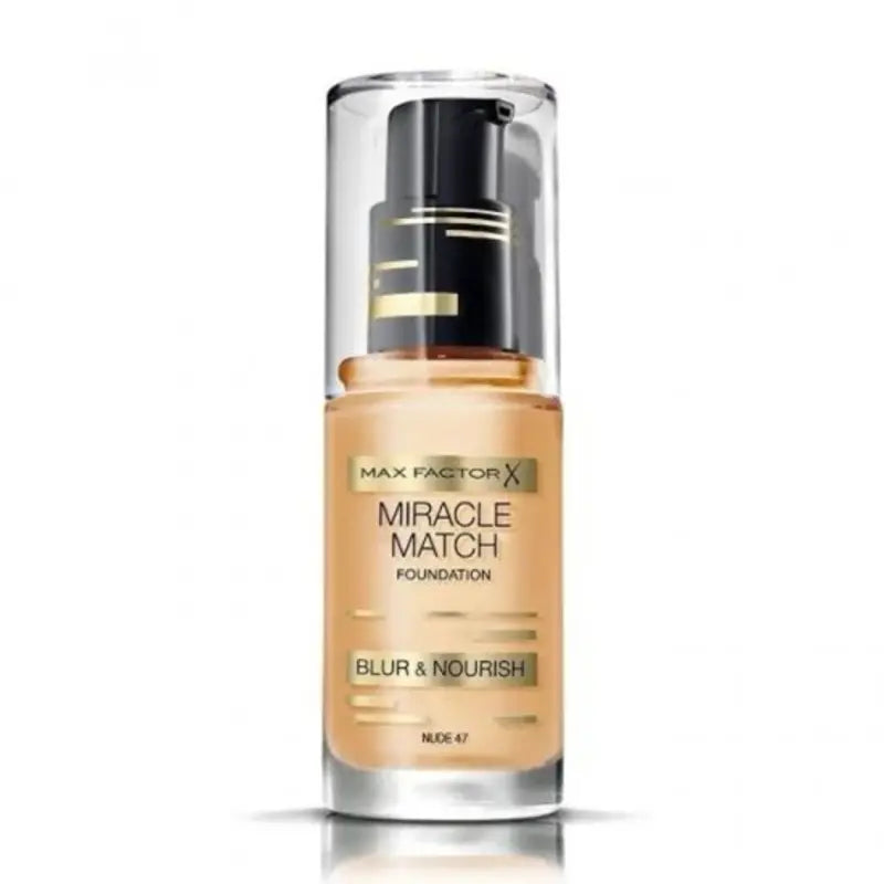 Max Factor Miracle Match Foundation - 47 Nude