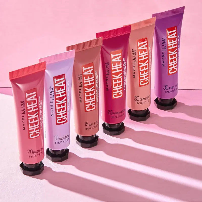 Maybelline Cheek Heat Blush - 20 Rose Flush