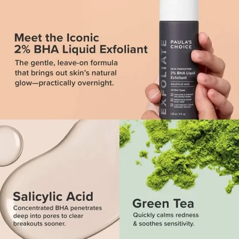 Paula's Choice Skin Perfecting 2 Percent BHA Liquid Exfoliant - 118ml