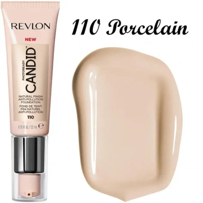 Revlon PhotoReady Candid Natural Finish Foundation - 22ml - 110 Porcelain Natural