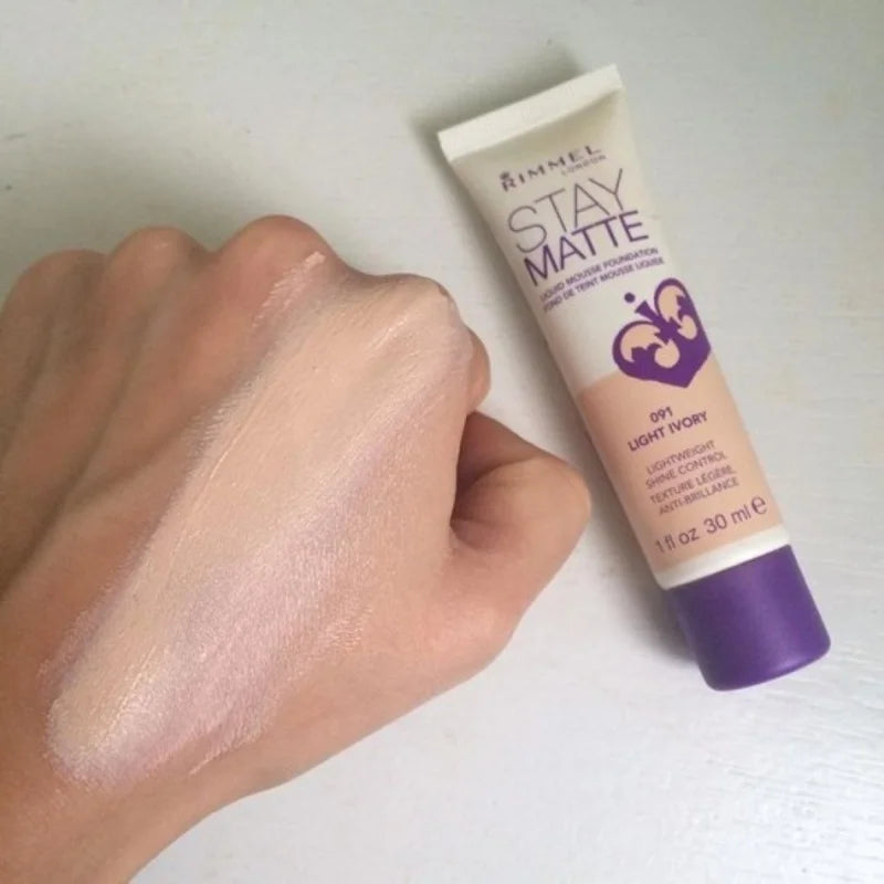 Rimmel Stay Matte Liquid Mousse Foundation - 091 Light Ivory
