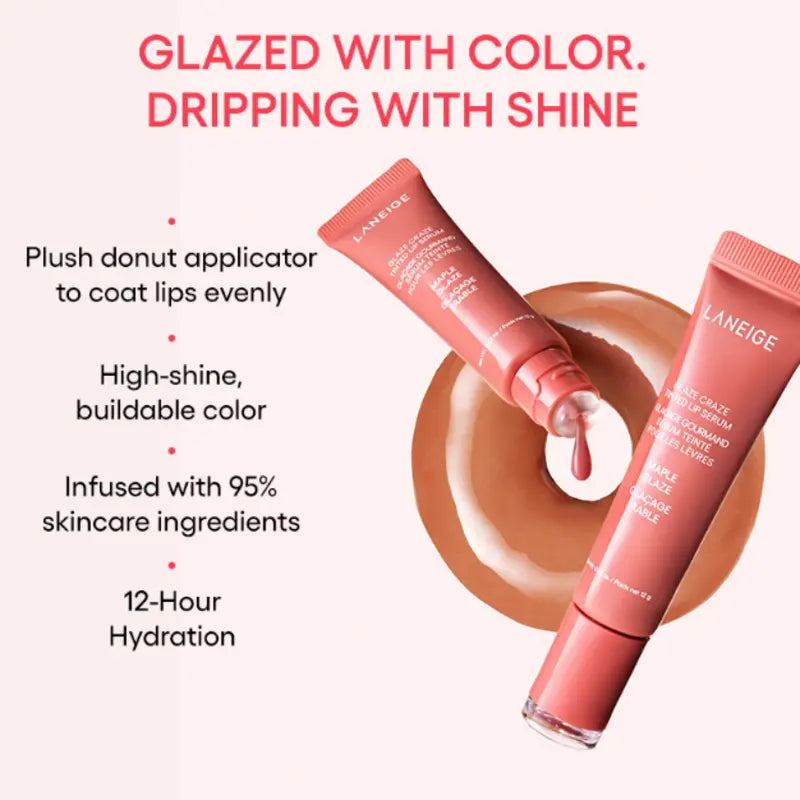Laneige Glaze Craze Tinted Lip Serum - Maple Glaze