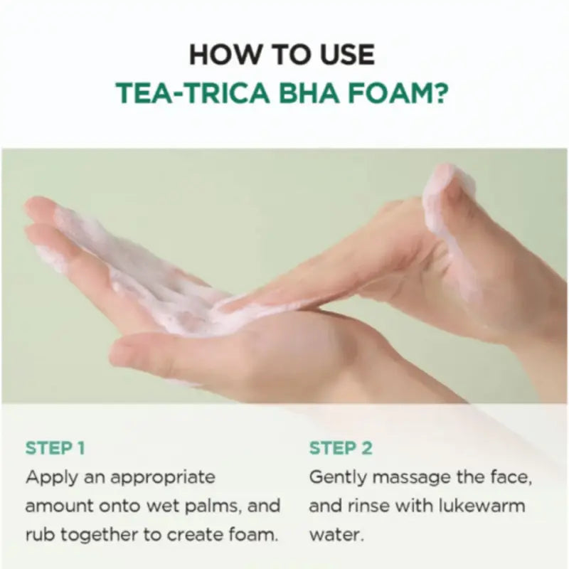 Skin1004 Madagascar Centella Tea-Trica BHA Foam - 125ml