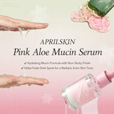 Aprilskin Pink Aloe Mucin Serum - 30ml