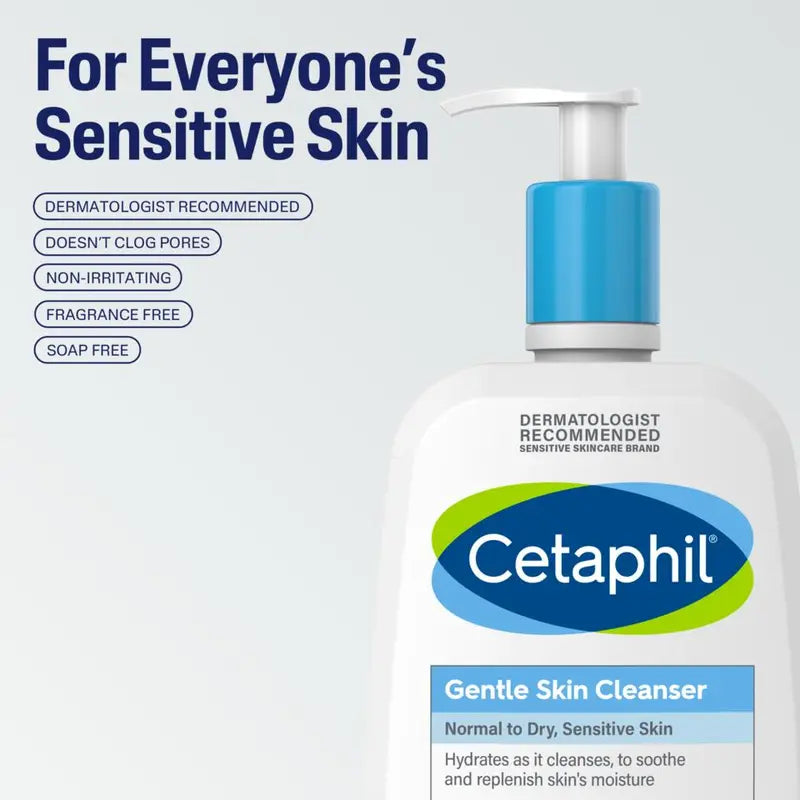Cetaphil Gentle Skin Cleanser Normal to Dry & Sensitive Skin - 236ml