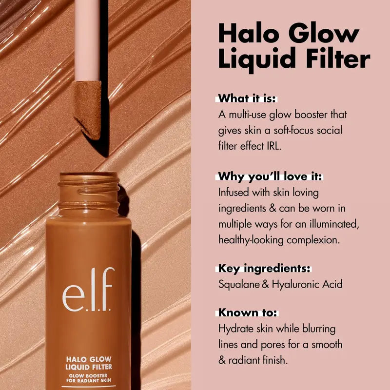 E.L.F. Halo Glow Liquid Filter Complexion Booster - 2 Fair/Light