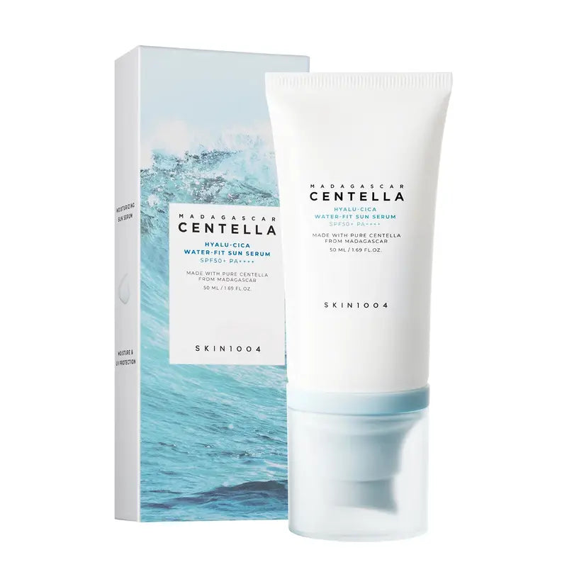 Skin1004 Madagascar Centella, Hyalu-Cica Water-Fit Sun Serum SPF 50+ PA++++ - 50ml