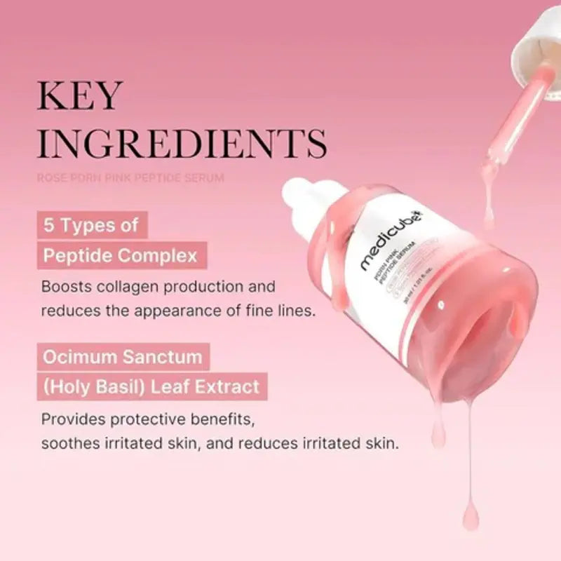 Medicube PDRN Pink Peptide Serum - 30ml
