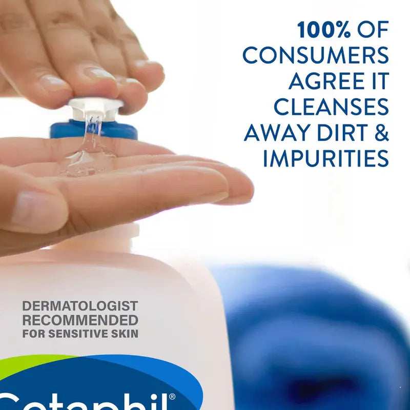 Cetaphil Oily Skin Cleanser For Combination to Oily, Sensitive Skin - 236 ml